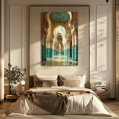 TABLEAU TEMPLE MAROCAIN