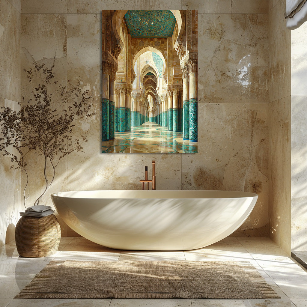 TABLEAU TEMPLE MAROCAIN