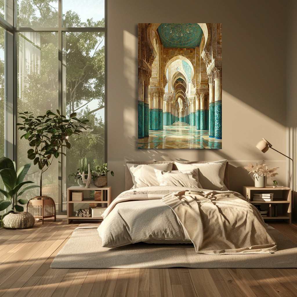 TABLEAU TEMPLE MAROCAIN