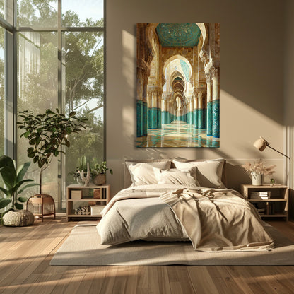 TABLEAU TEMPLE MAROCAIN