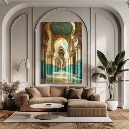 TABLEAU TEMPLE MAROCAIN