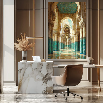 TABLEAU TEMPLE MAROCAIN