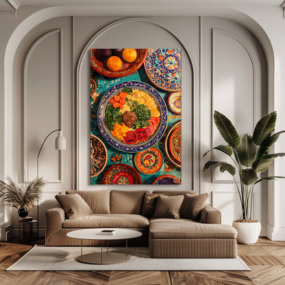 TABLEAU COUSCOUS MAROCAIN
