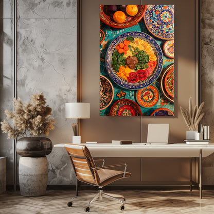 TABLEAU COUSCOUS MAROCAIN