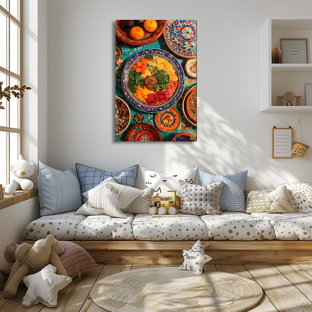 TABLEAU COUSCOUS MAROCAIN