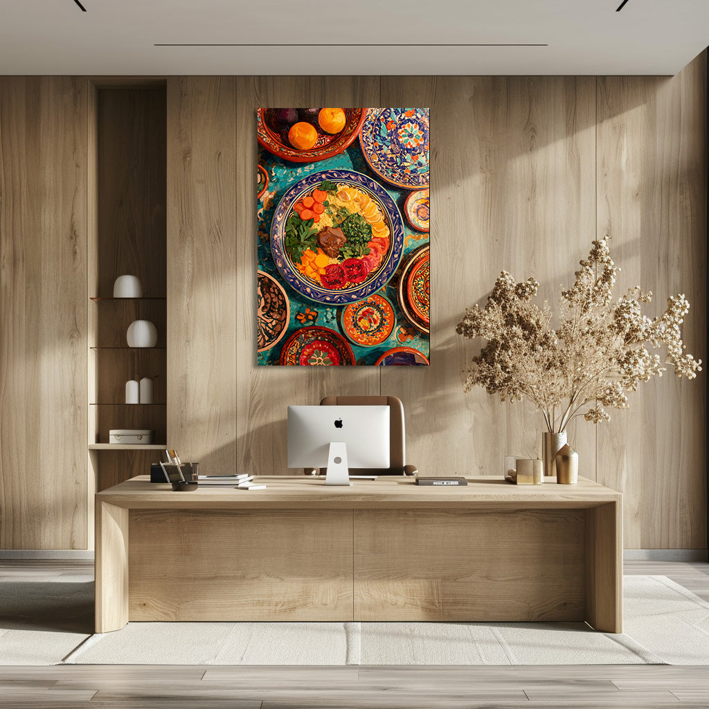 TABLEAU COUSCOUS MAROCAIN