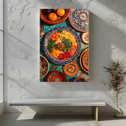 TABLEAU COUSCOUS MAROCAIN