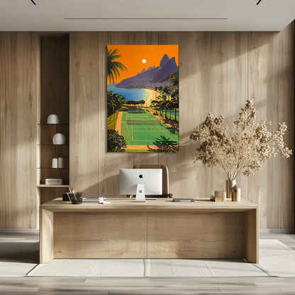 TABLEAU RIO SUNSET ORANGE