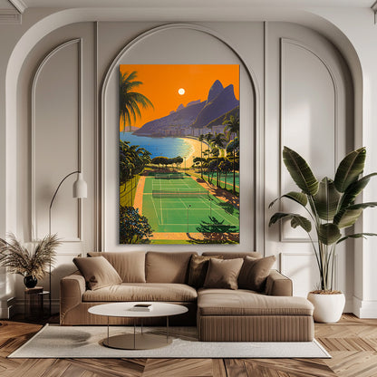 TABLEAU RIO SUNSET ORANGE