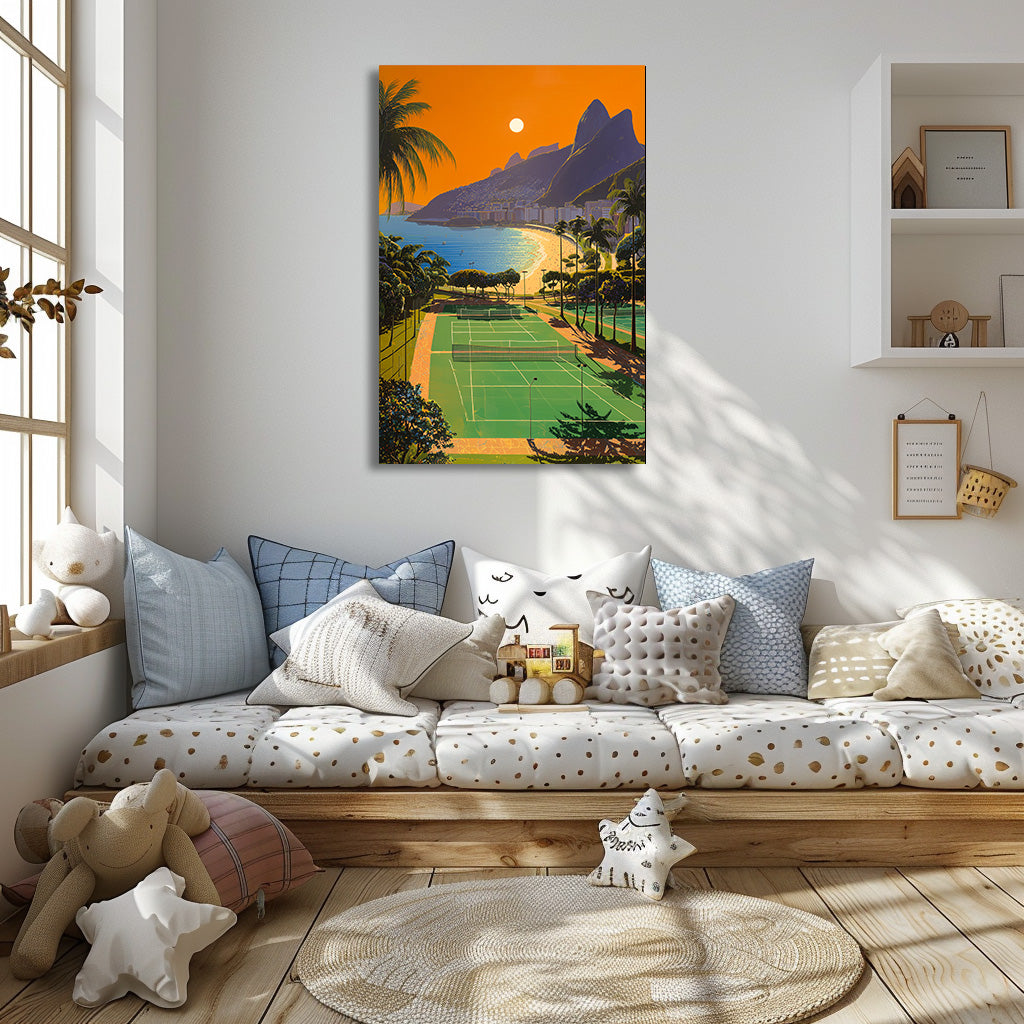 TABLEAU RIO SUNSET ORANGE