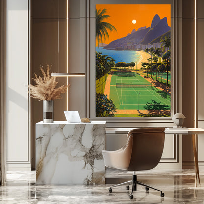 TABLEAU RIO SUNSET ORANGE