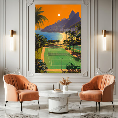 TABLEAU RIO SUNSET ORANGE