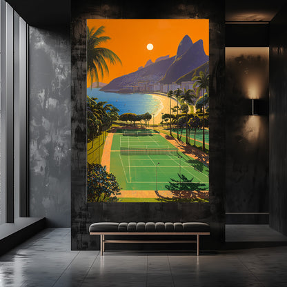 TABLEAU RIO SUNSET ORANGE