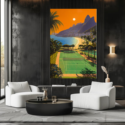 TABLEAU RIO SUNSET ORANGE