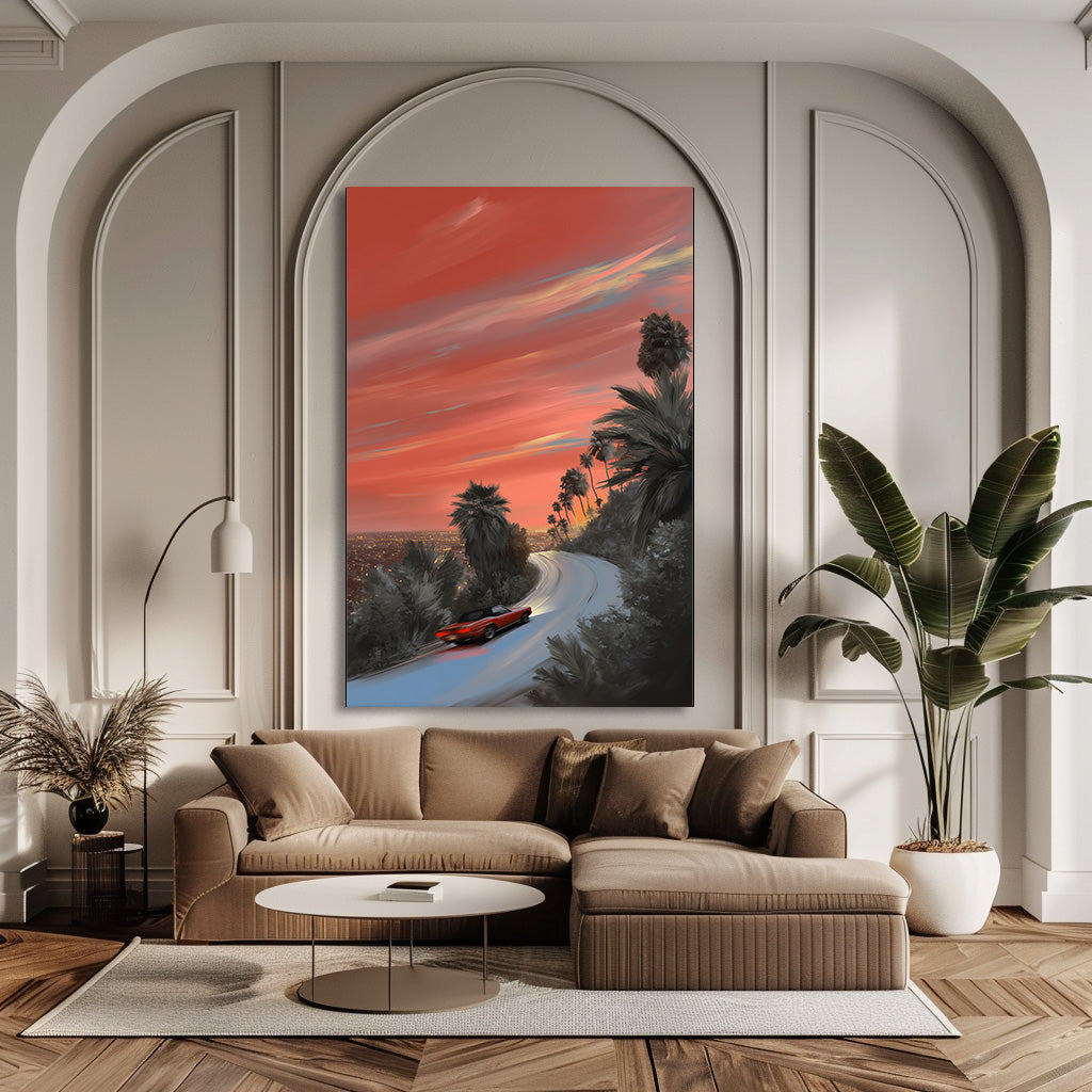 TABLEAU LOS ANGELES SUNSET