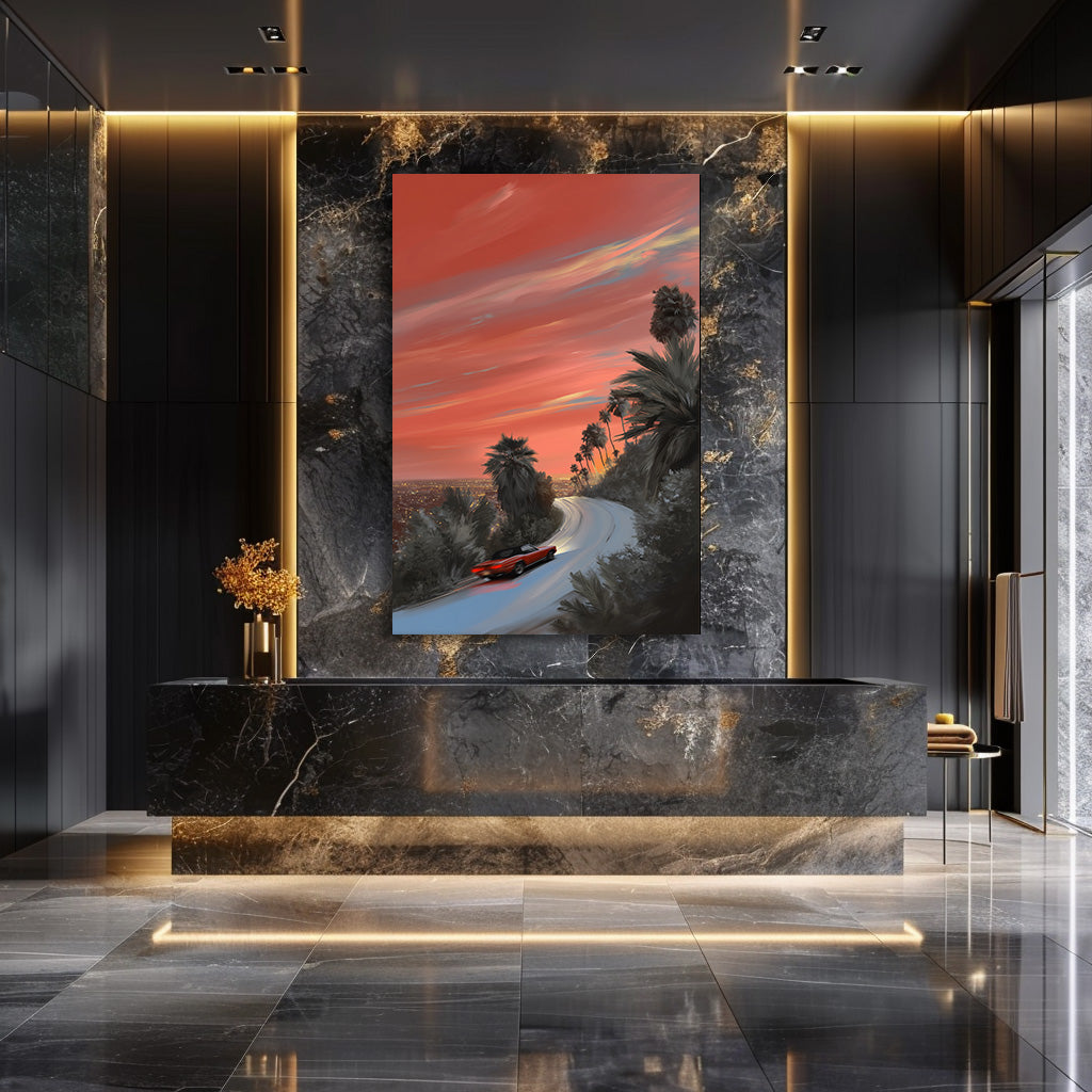 TABLEAU LOS ANGELES SUNSET