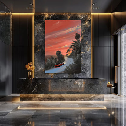 TABLEAU LOS ANGELES SUNSET