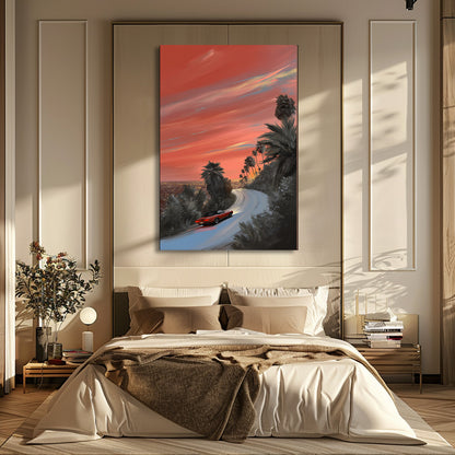 TABLEAU LOS ANGELES SUNSET