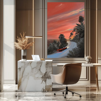 TABLEAU LOS ANGELES SUNSET