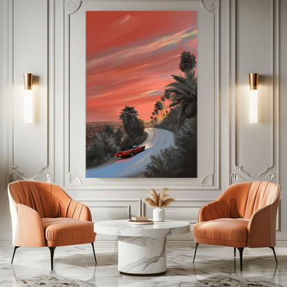 TABLEAU LOS ANGELES SUNSET