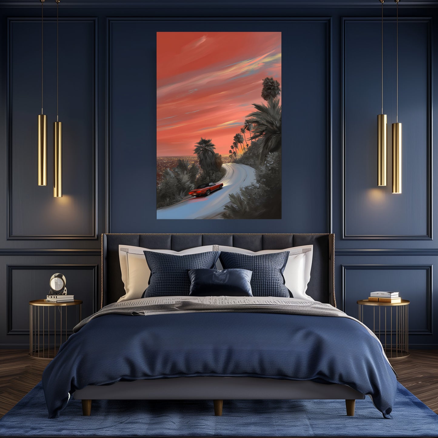 TABLEAU LOS ANGELES SUNSET