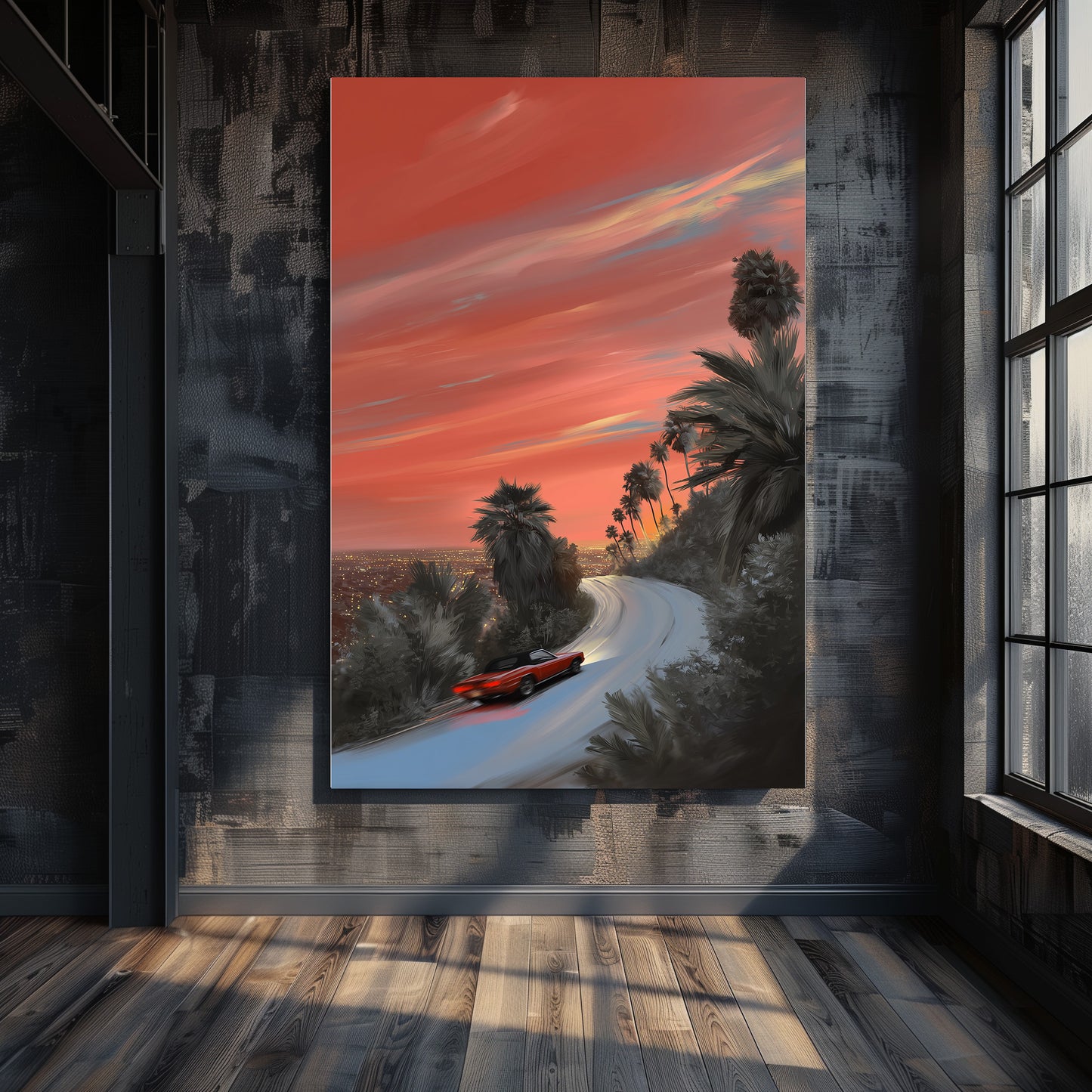 TABLEAU LOS ANGELES SUNSET