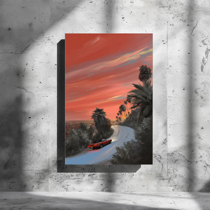 TABLEAU LOS ANGELES SUNSET