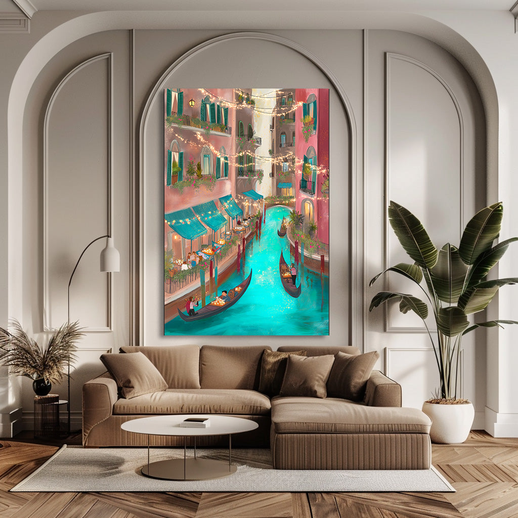 TABLEAU CANAL VÉNITIEN