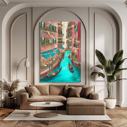 TABLEAU CANAL VÉNITIEN