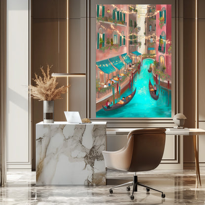 TABLEAU CANAL VÉNITIEN