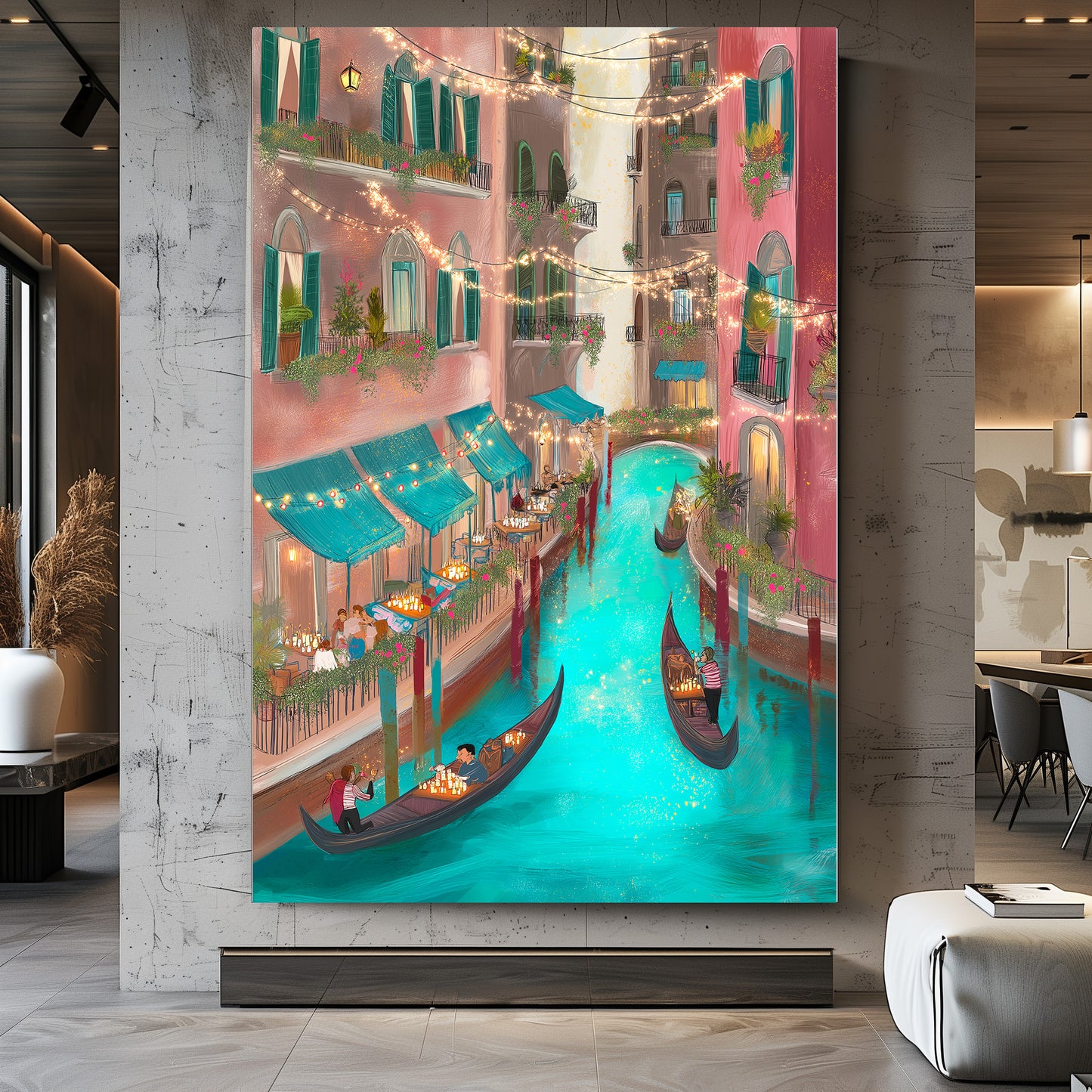 TABLEAU CANAL VÉNITIEN