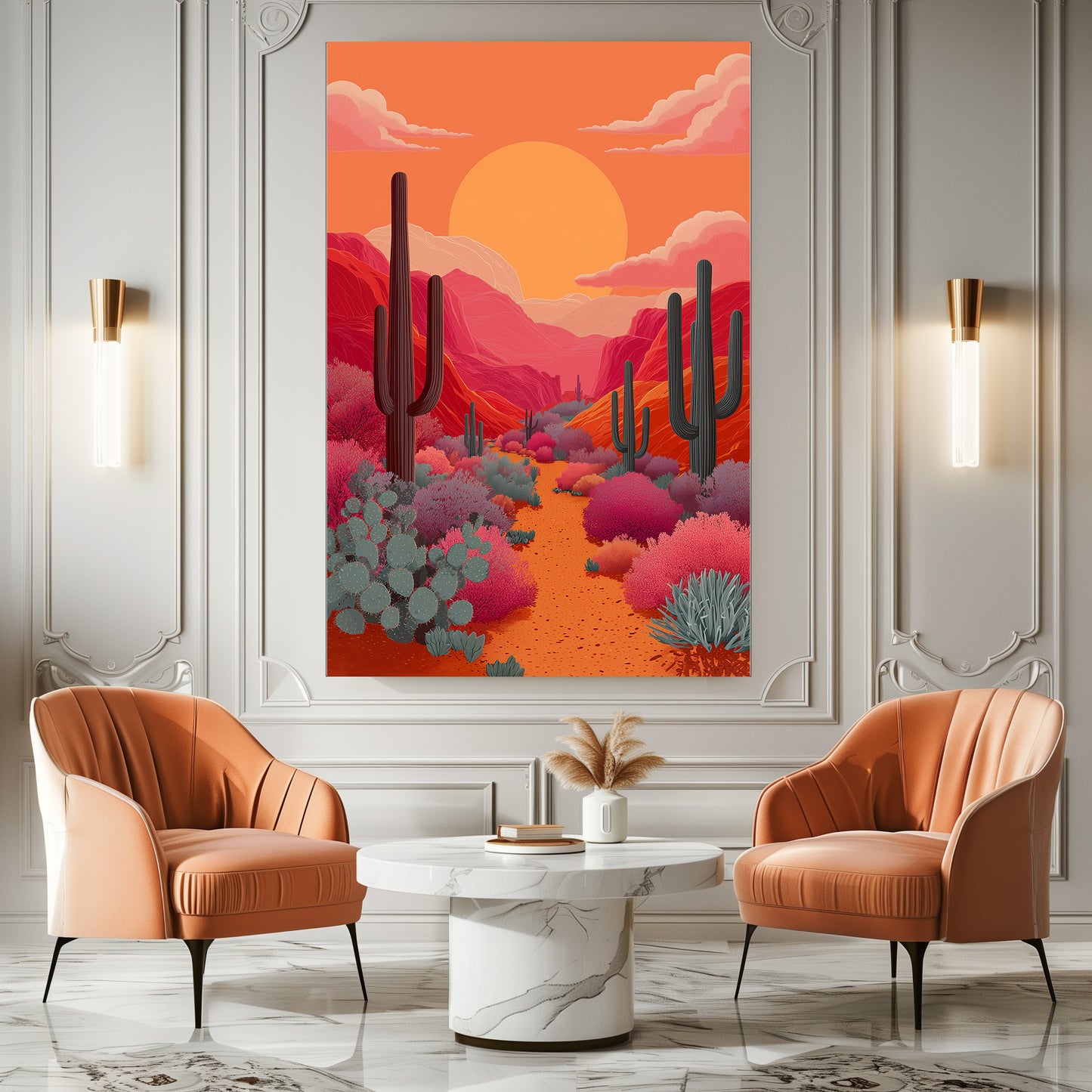 TABLEAU TEXAS SUNSET