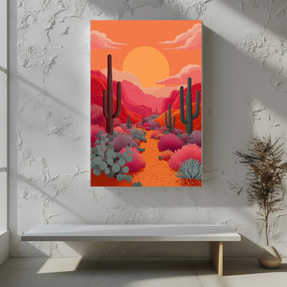 TABLEAU TEXAS SUNSET