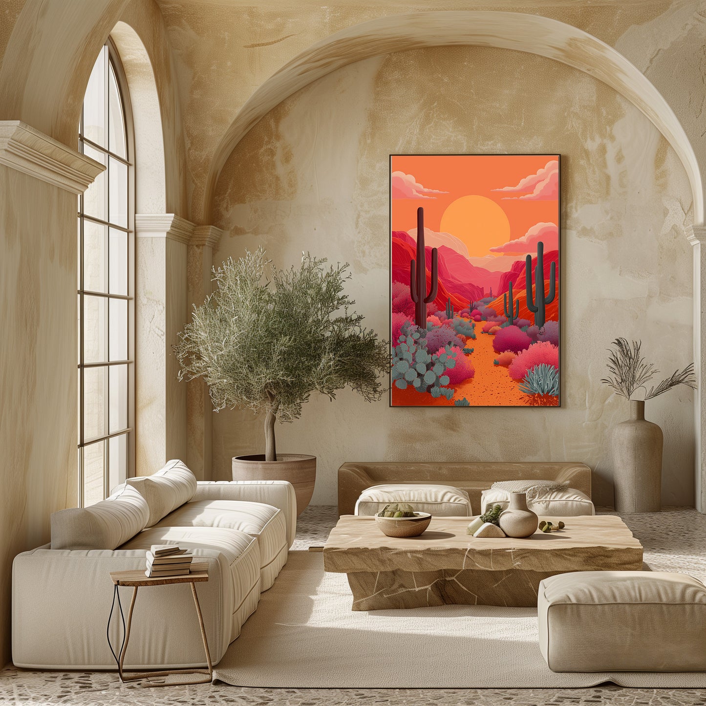 TABLEAU TEXAS SUNSET