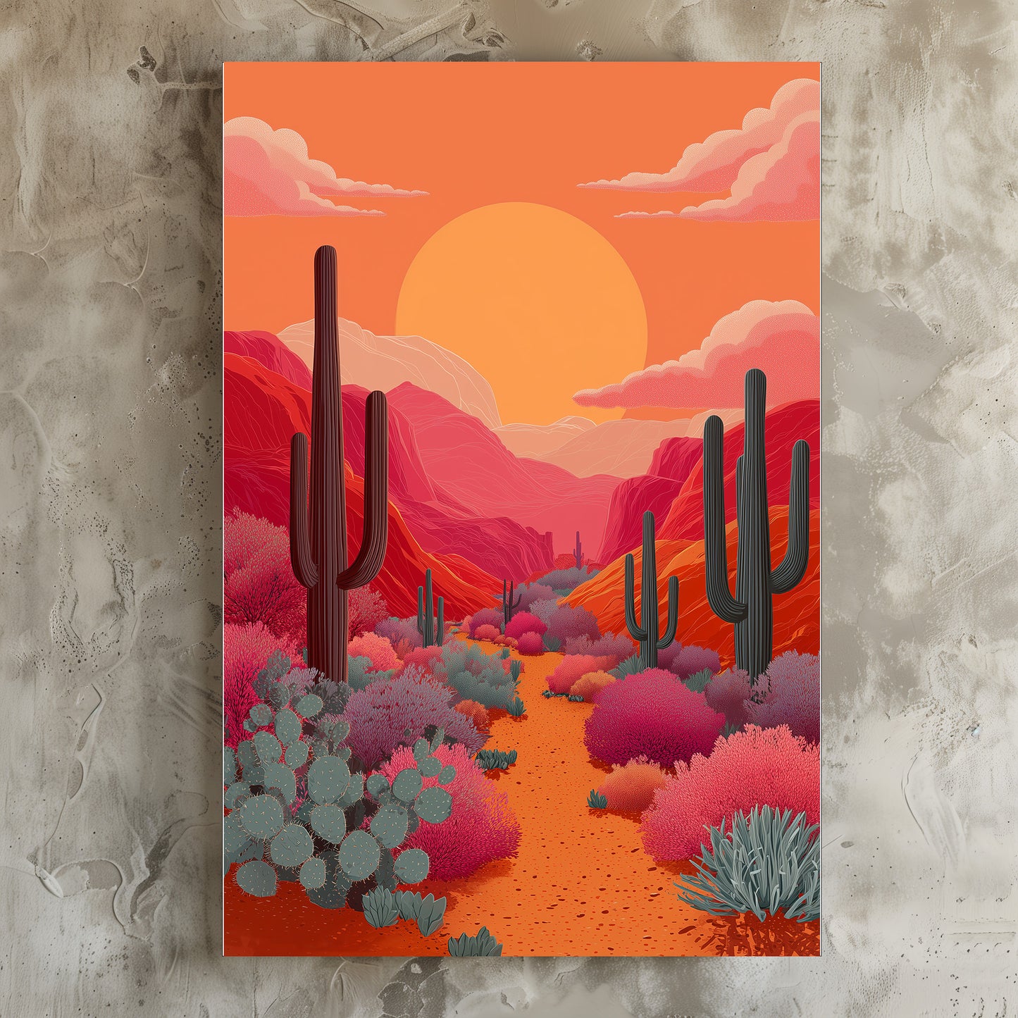 TABLEAU TEXAS SUNSET