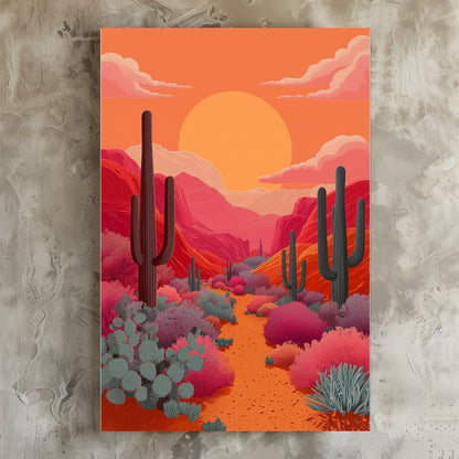 TABLEAU TEXAS SUNSET