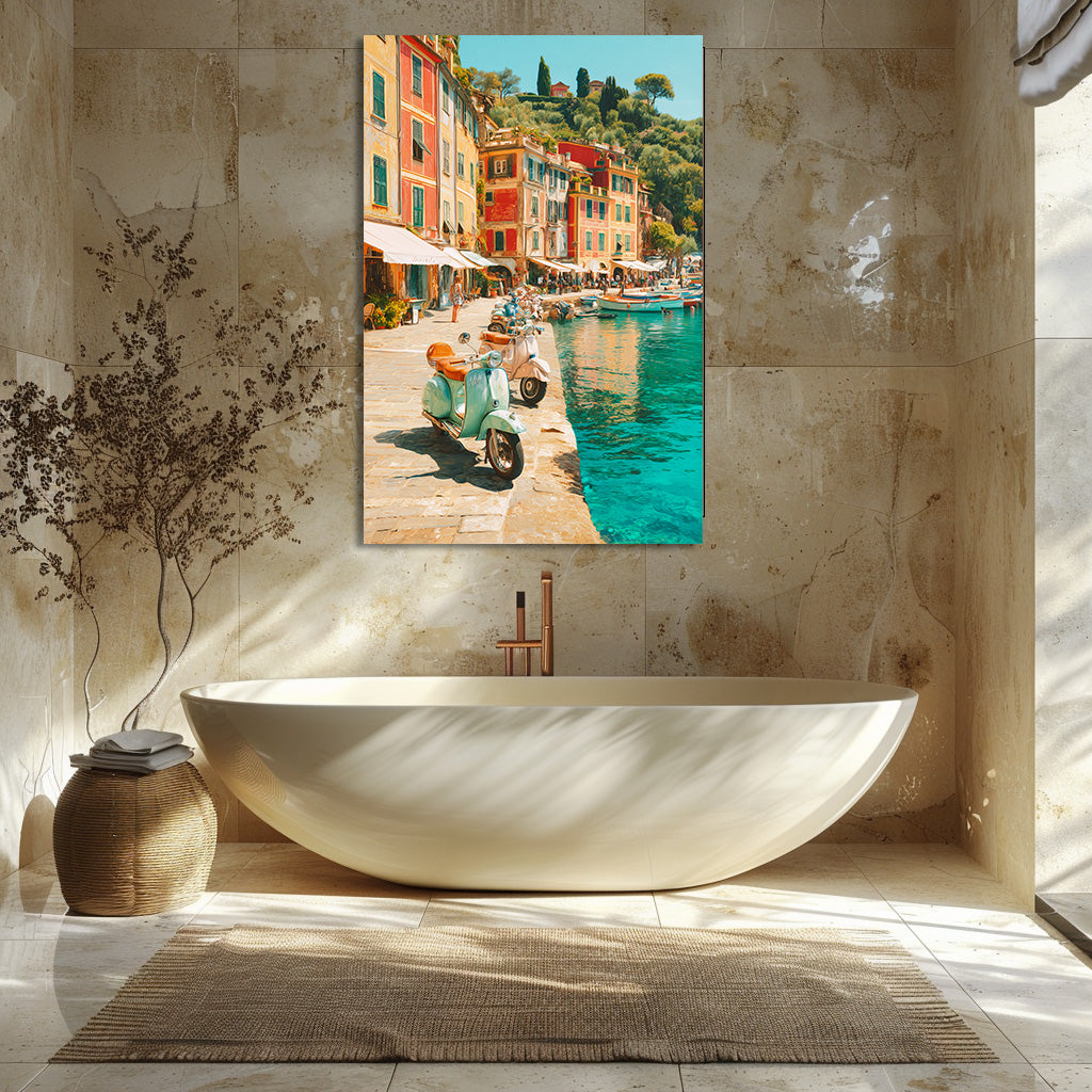 TABLEAU VESPA PORTOFINO