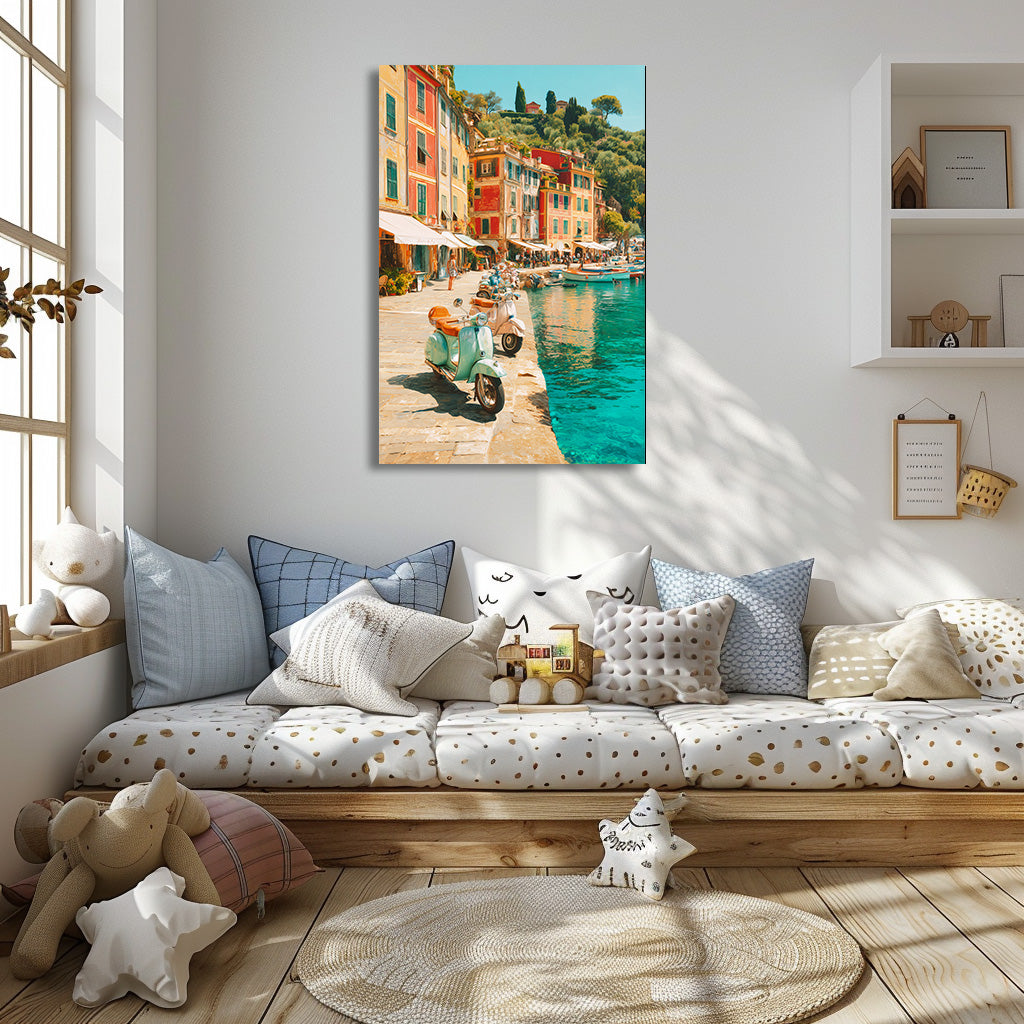 TABLEAU VESPA PORTOFINO