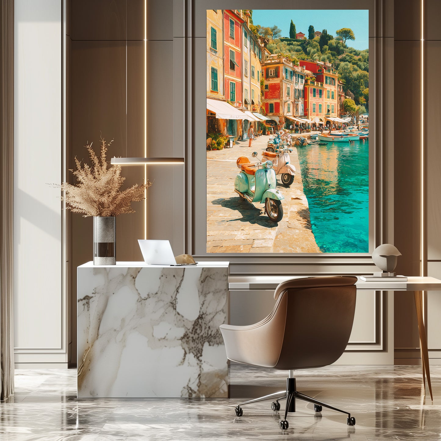 TABLEAU VESPA PORTOFINO