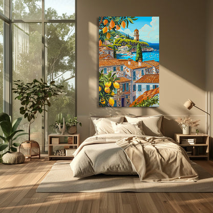 FRENCH RIVIERA PAINTING
