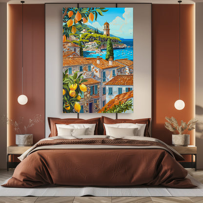 FRENCH RIVIERA PAINTING