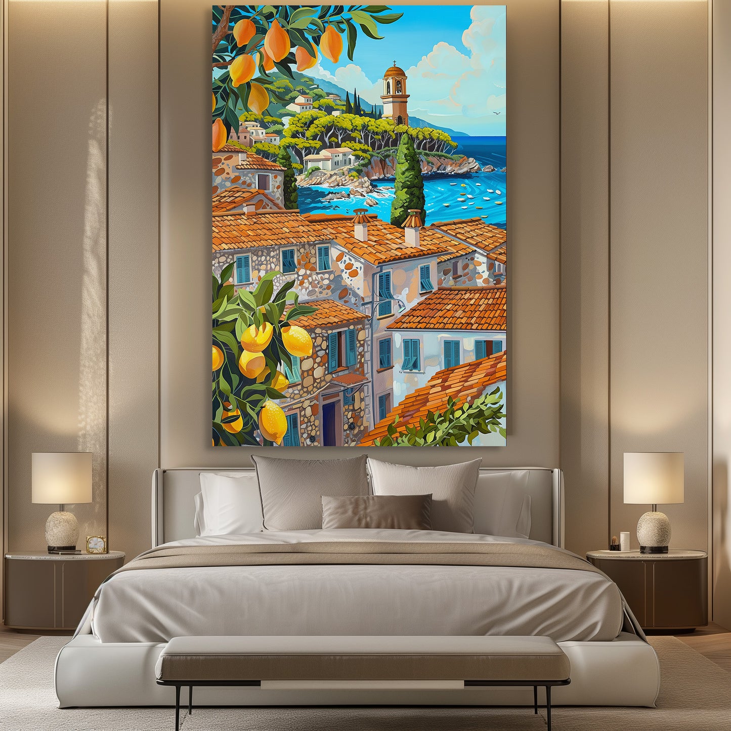 FRENCH RIVIERA PAINTING
