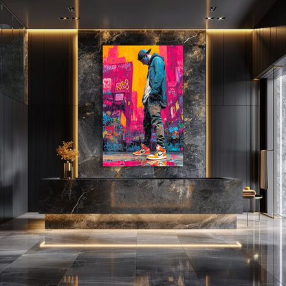 TABLEAU STREET COLORÉ