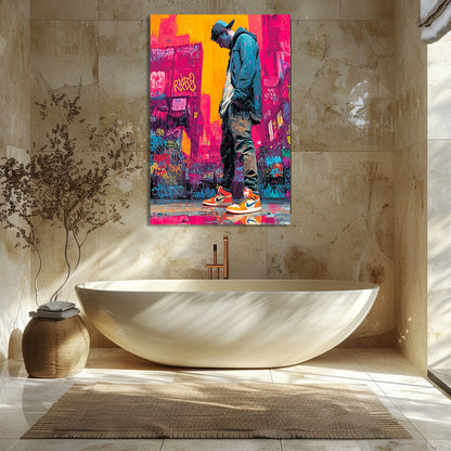 TABLEAU STREET COLORÉ