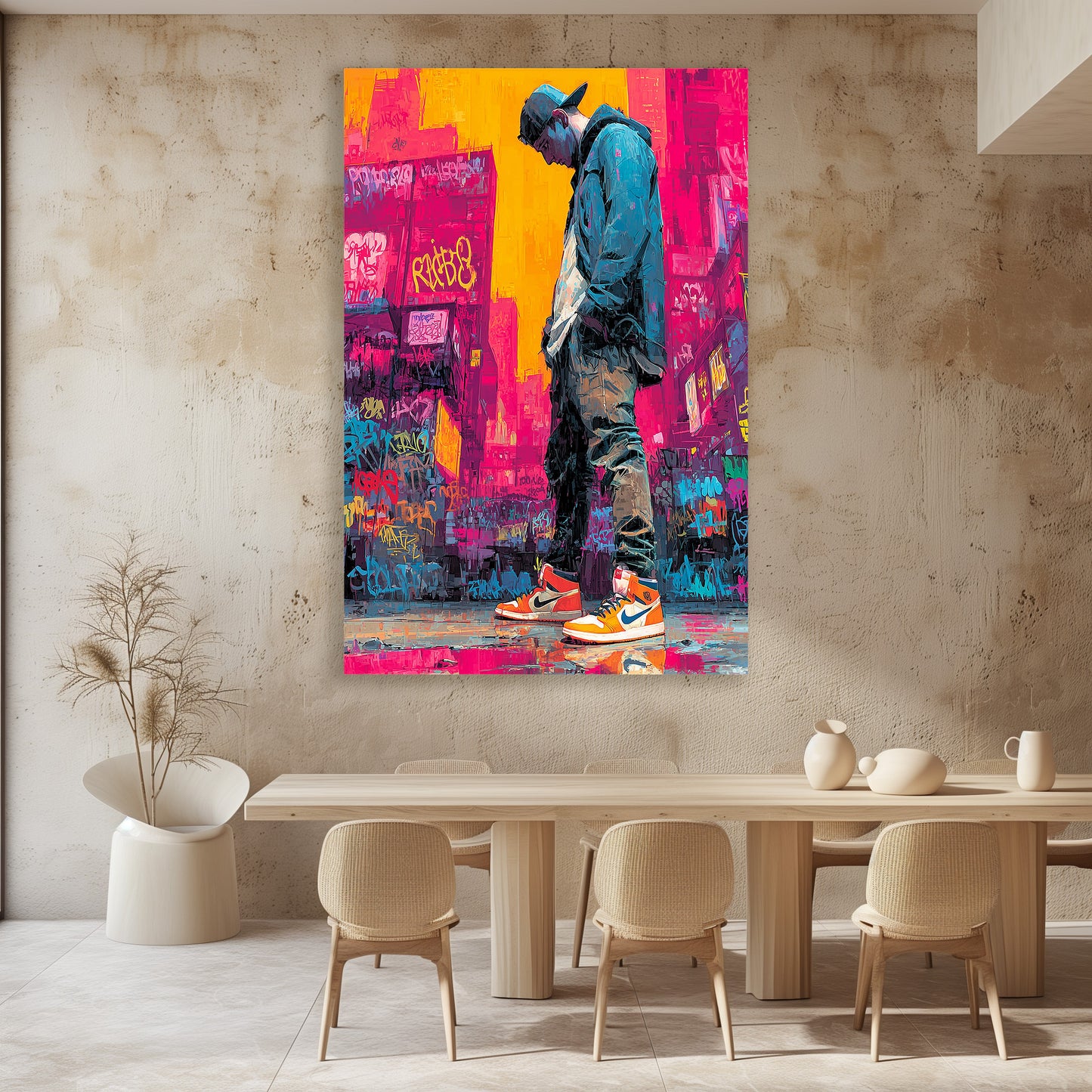 TABLEAU STREET COLORÉ