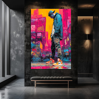 TABLEAU STREET COLORÉ