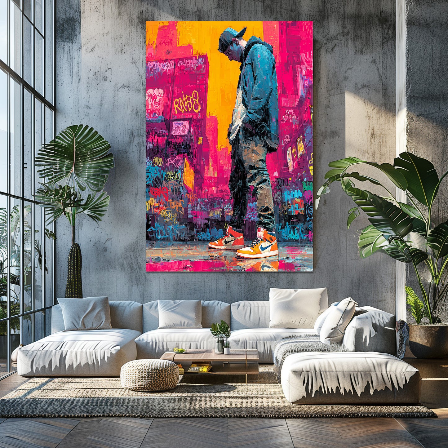 TABLEAU STREET COLORÉ