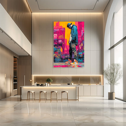 TABLEAU STREET COLORÉ