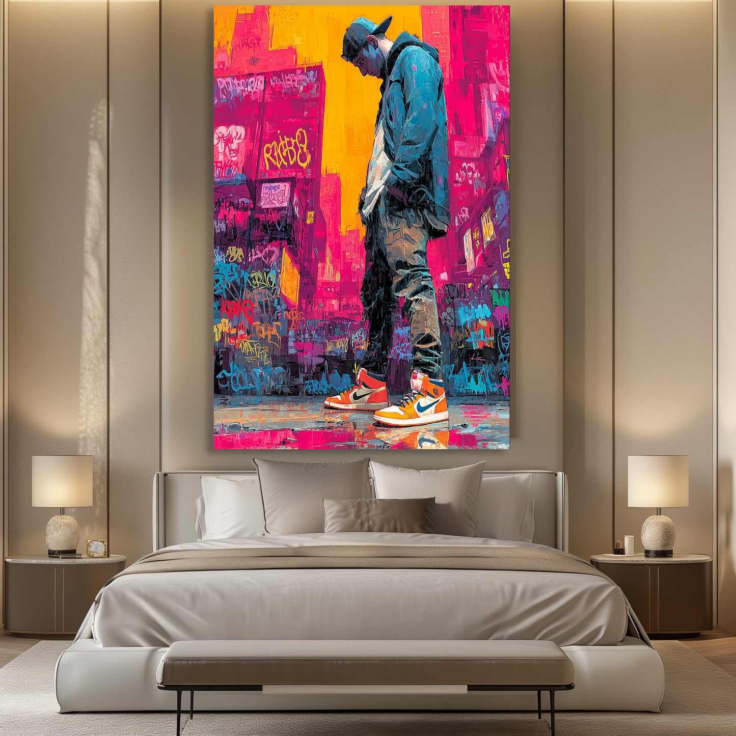 TABLEAU STREET COLORÉ