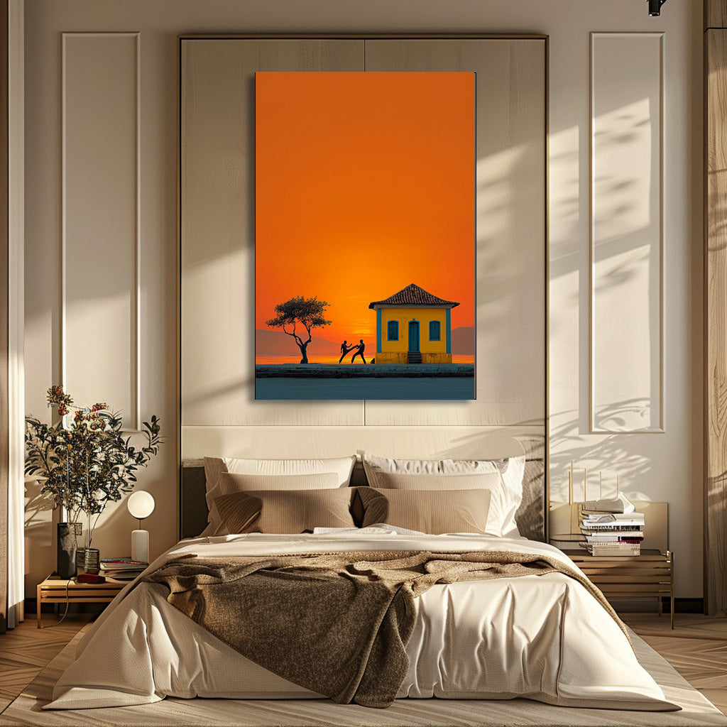 TABLEAU CAPOEIRA BRÉSIL